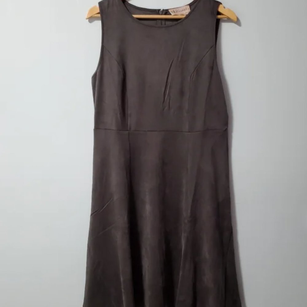 PHILOSOPHY FAUX LEATHER SHEATH DRESS - SIZE 6 - Picture 3 of 13